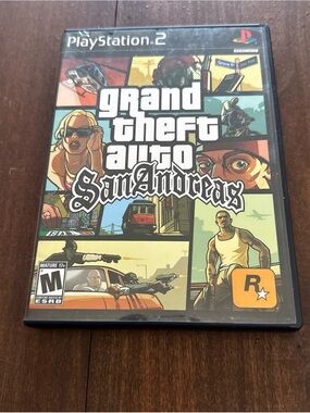Sony PS2 Grand Theft Auto: San Andreas - First Release, “Hot Coffee” Version